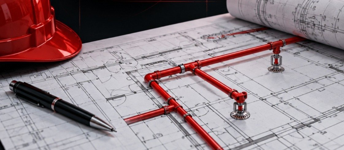 PE stamping and fire protection engineering drawings